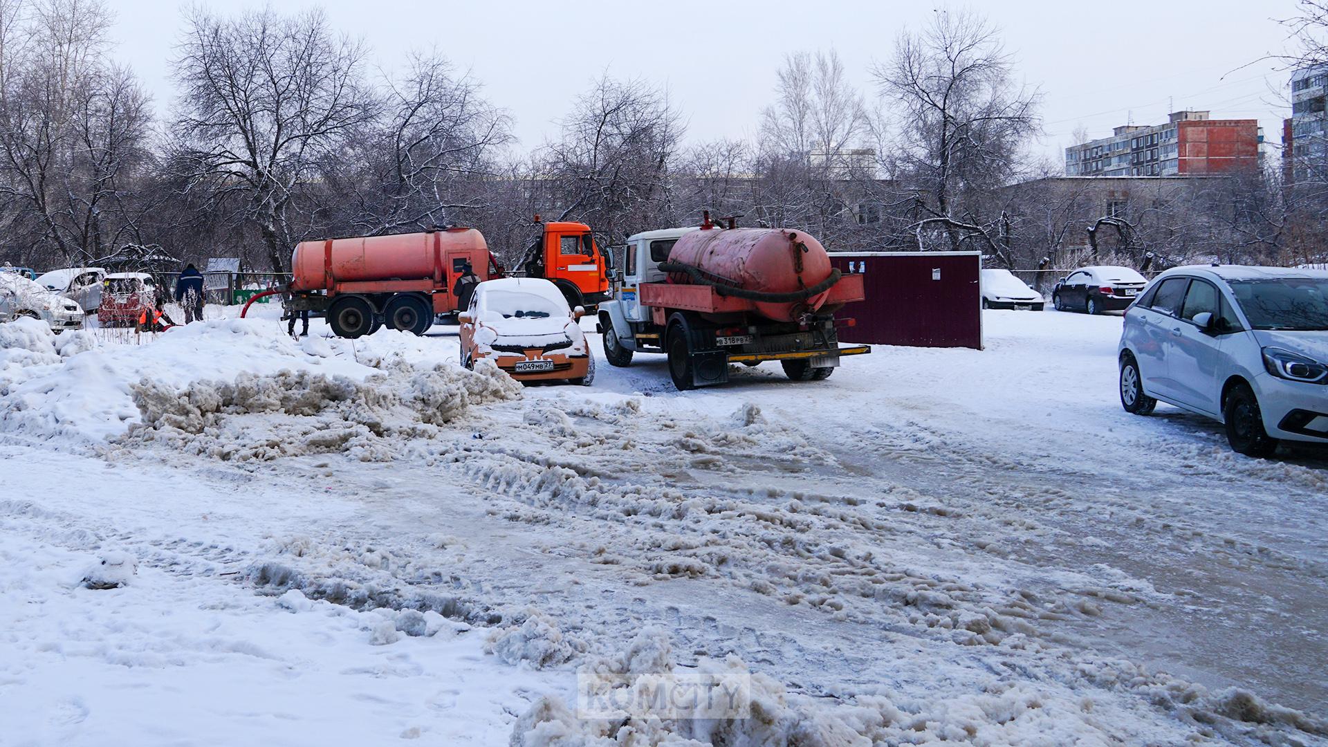 13 домов остались без воды из-за коммунального порыва на Новом Ленина