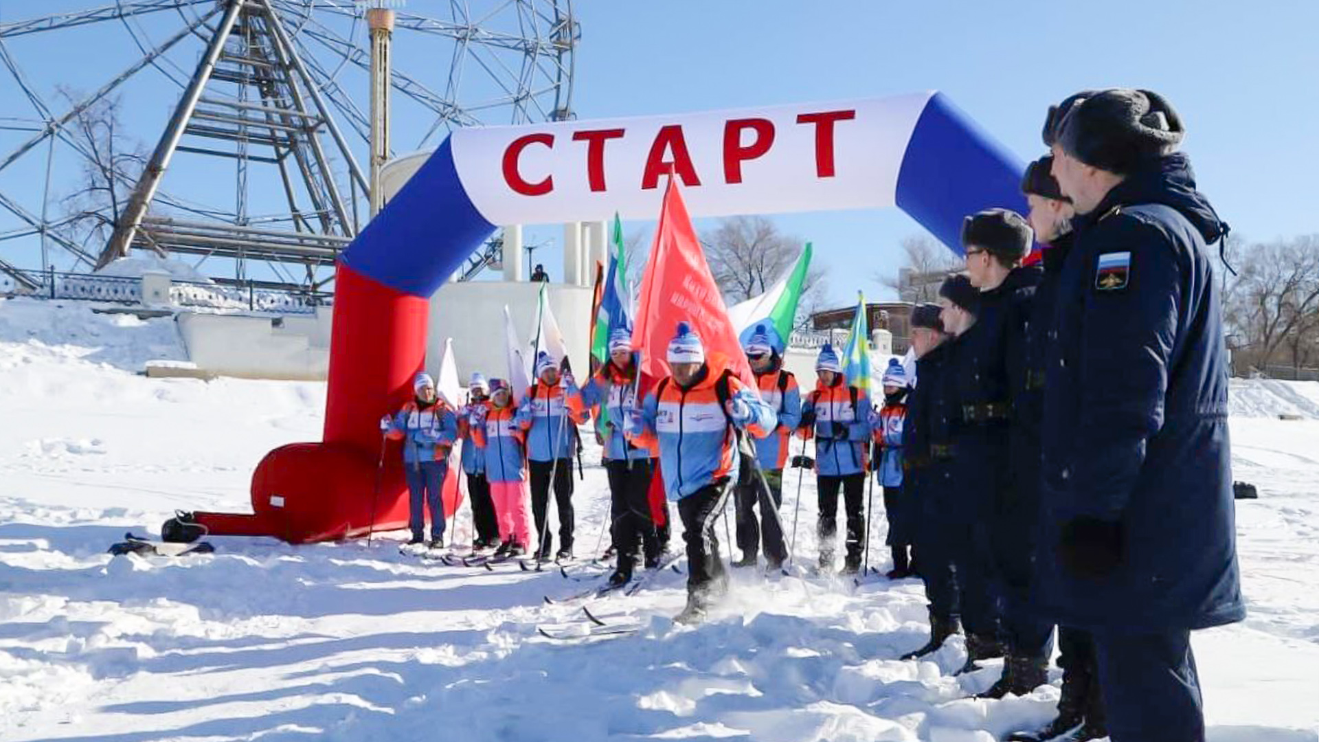 Старт лыжному переходу «Лёд и пламя» дали в Хабаровске