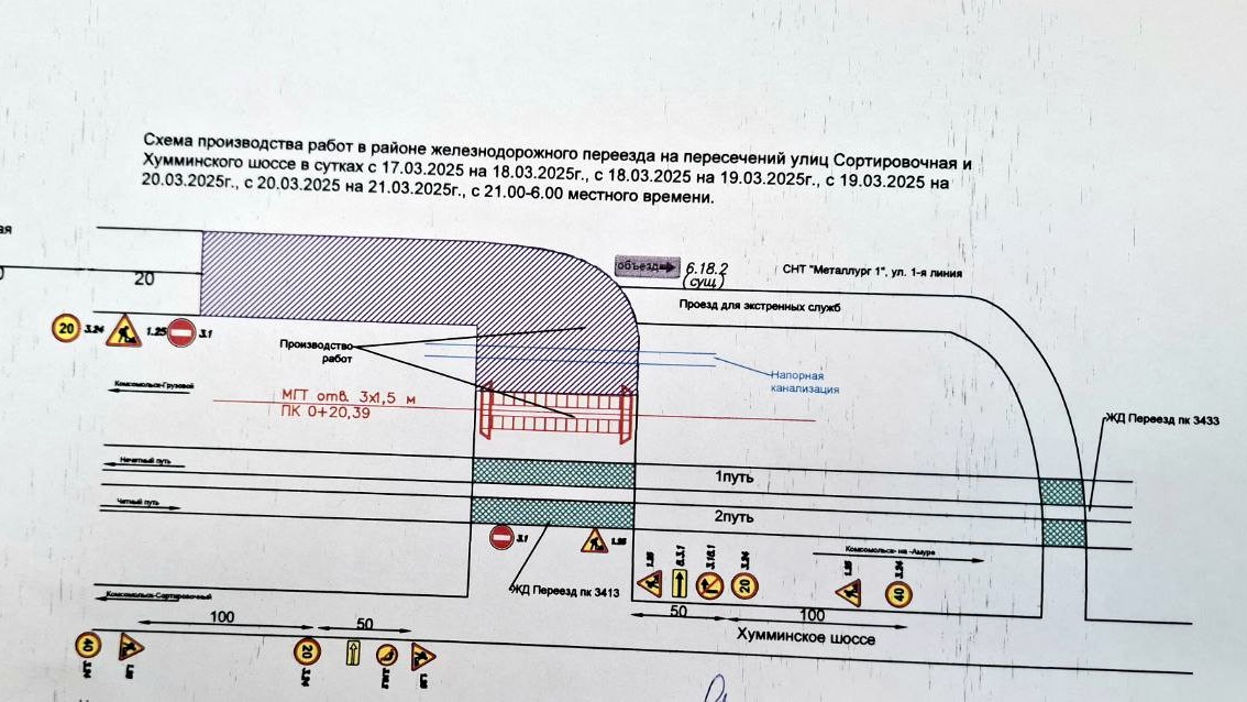 Жд-переезд на Сортировке будут перекрывать 4 ночи подряд