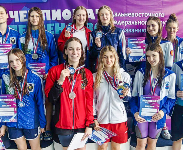 Пловцы из Комсомольска стали победителями дальневосточных соревнований