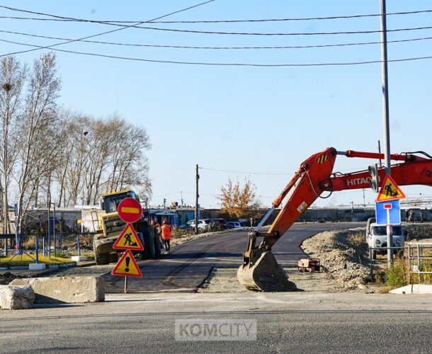 Открыть проезд по Дзержинского пообещали теперь уже в мае