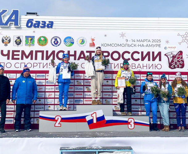 Ещё два «золота» завоевали комсомольчане на Чемпионате России по лыжному ориентированию