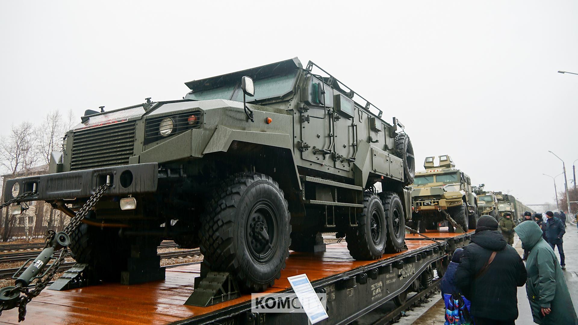 В Комсомольск приедет агитпоезд с трофейной техникой из зоны СВО