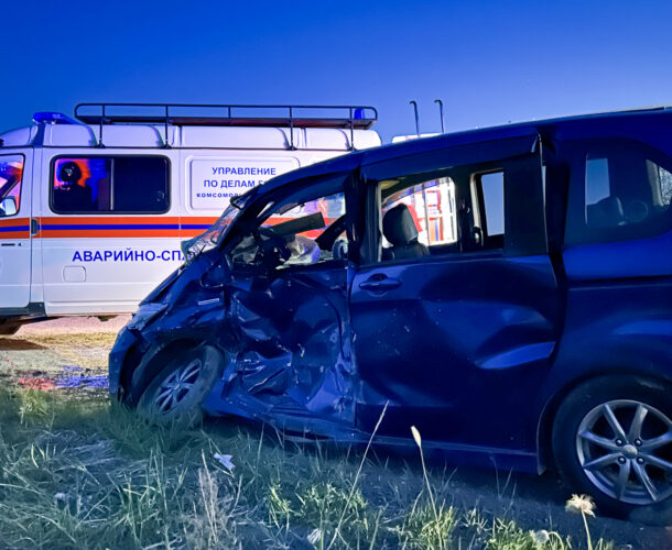 В аварии на Амурском шоссе погиб пассажир