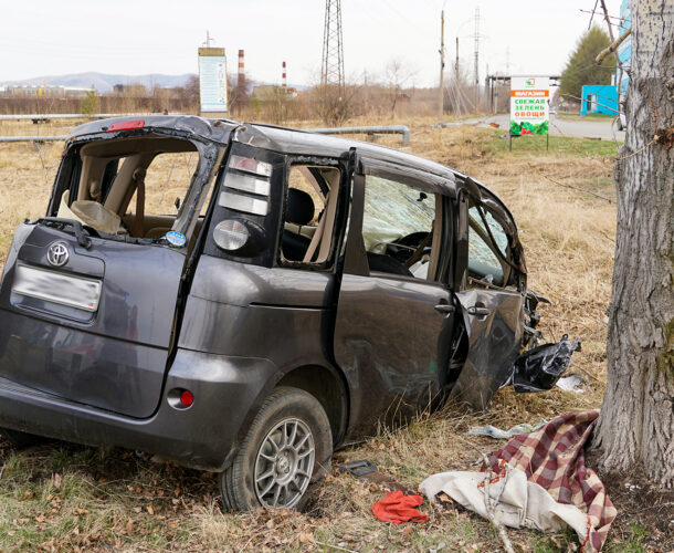 Мужчина, попавший в ДТП на Ленинградской, скончался в больницу