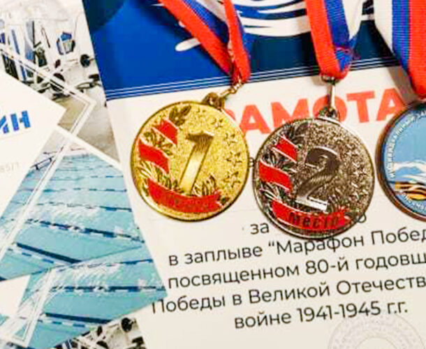 Марафон Победы проплыли комсомольчане в честь 9 Мая