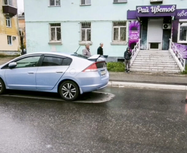 На Котовского сбили школьницу-нарушительницу