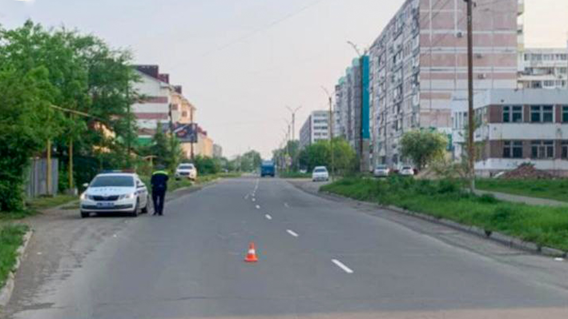 11-летний велосипедист выехал на Московский и попал под колёса