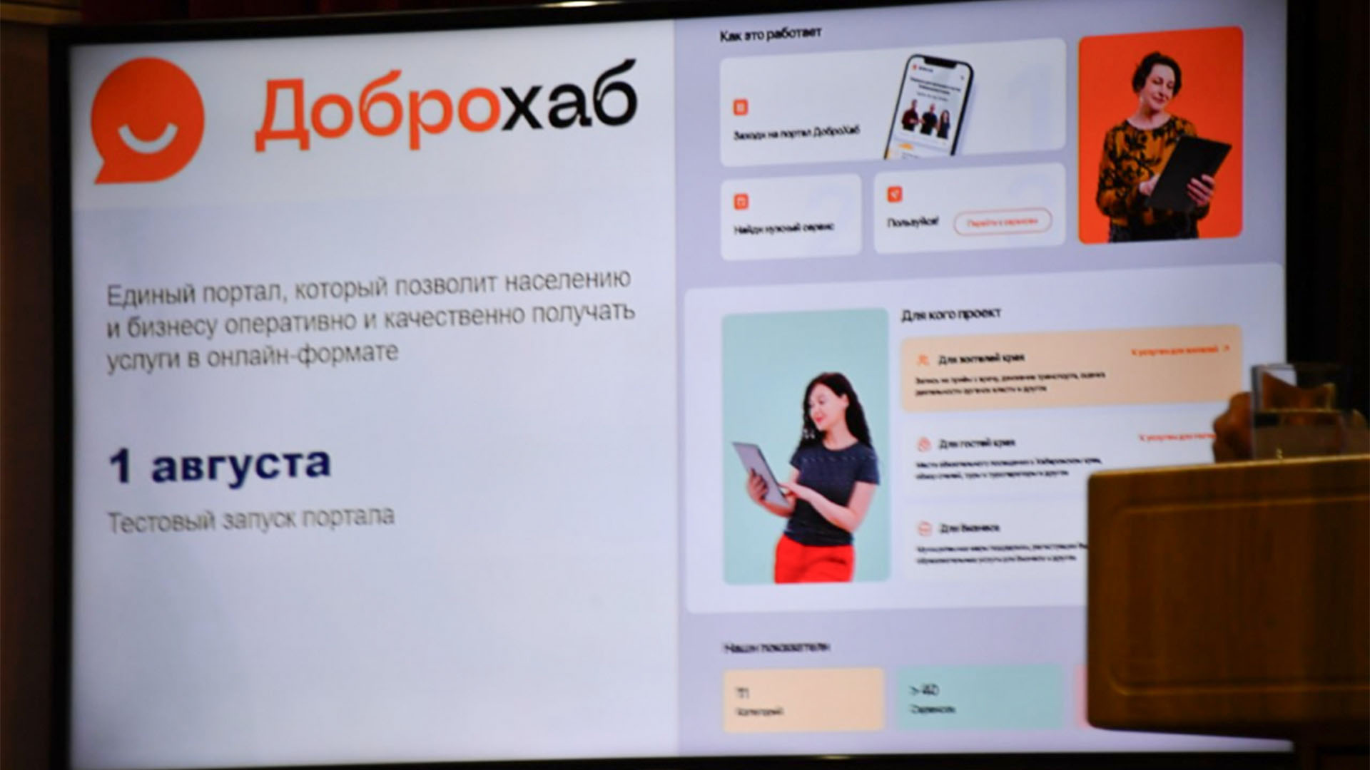 Единая цифровая экосистема «ДоброХаб» заработает в крае с 1 августа