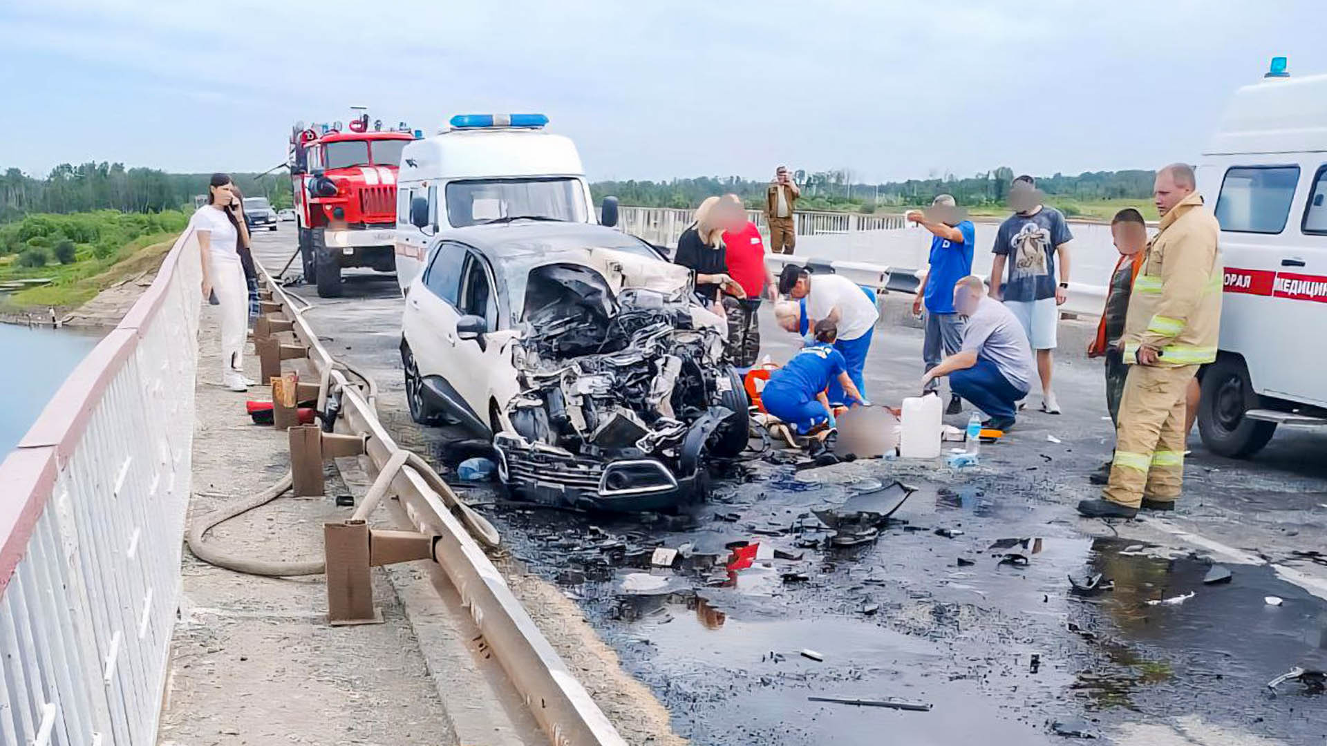 На Гасси снова смертельное ДТП — женщина сбила дорожного рабочего