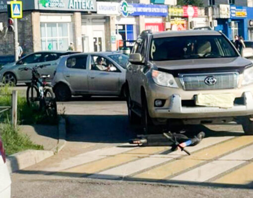 Ещё одна авария с участием мотоцикла случилась на Швейной фабрике