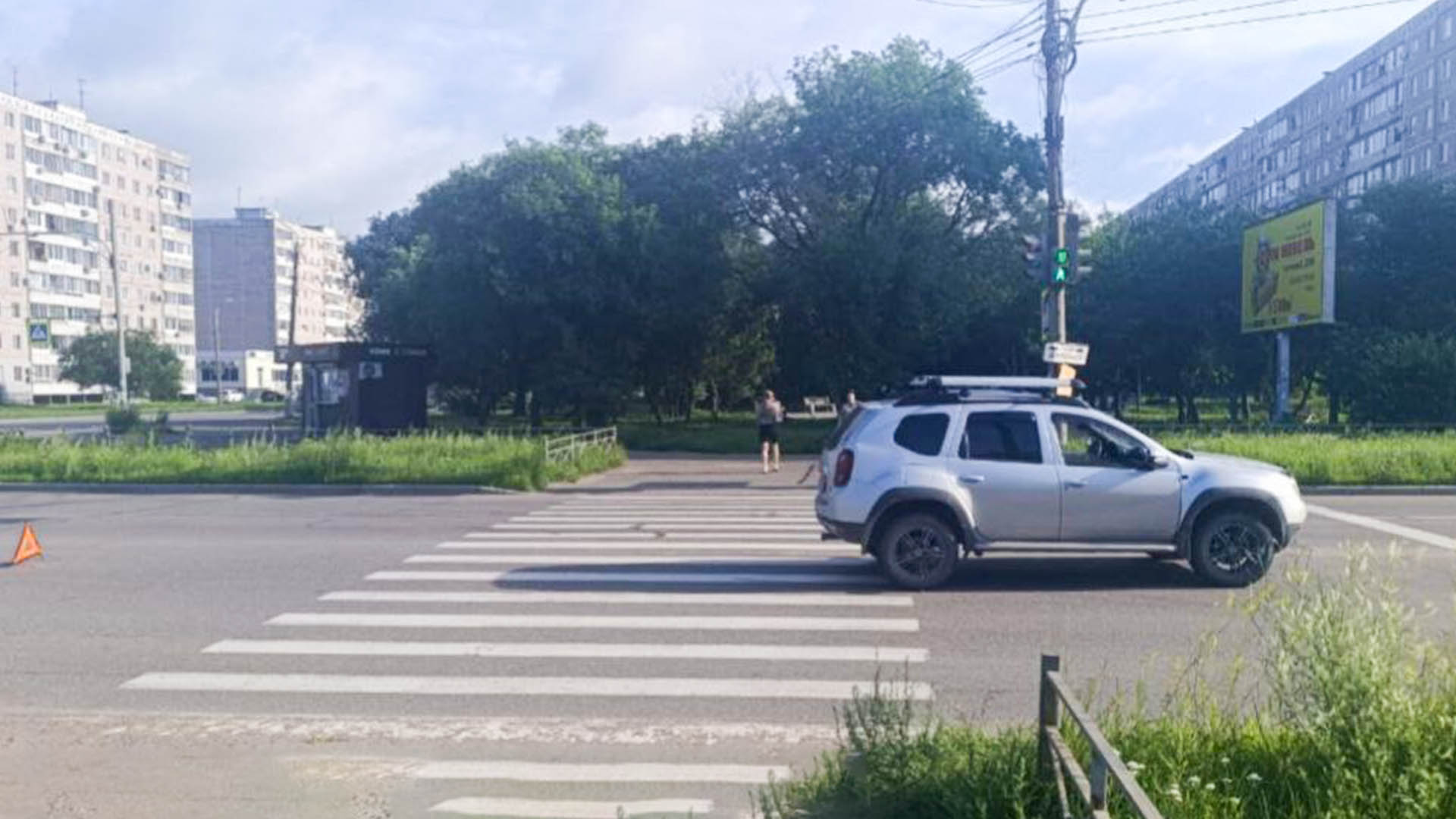 Не спешившийся на «зебре» велосипедист попал под колёса на Вокзальной