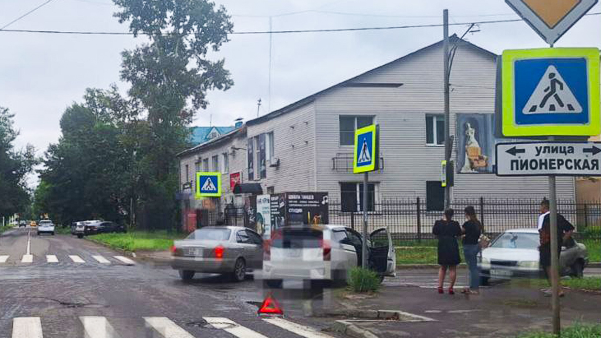 В столкновении на Комсомольской — Пионерской пострадал невиновный водитель