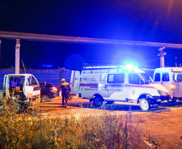 Виновник ДТП на Гаражной попал в больницу с травмой головы