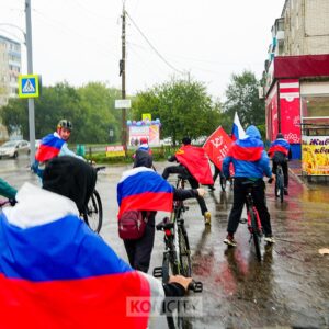 Велосипедисты проедут с флагами России по Комсомольску