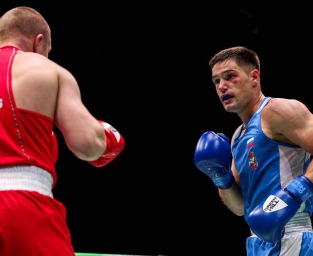 «Серебро» Чемпионата России по боксу выиграл комсомольский спортсмен