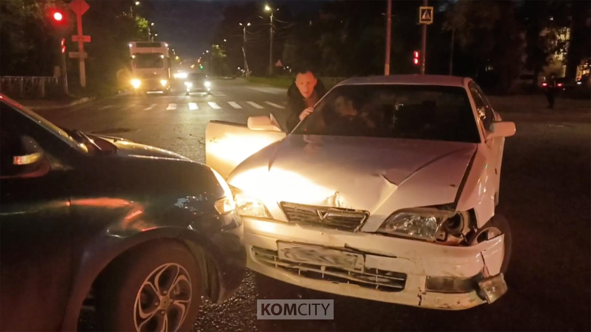 Бесправный и пьяный водитель из Амурска устроил ДТП в Комсомольске