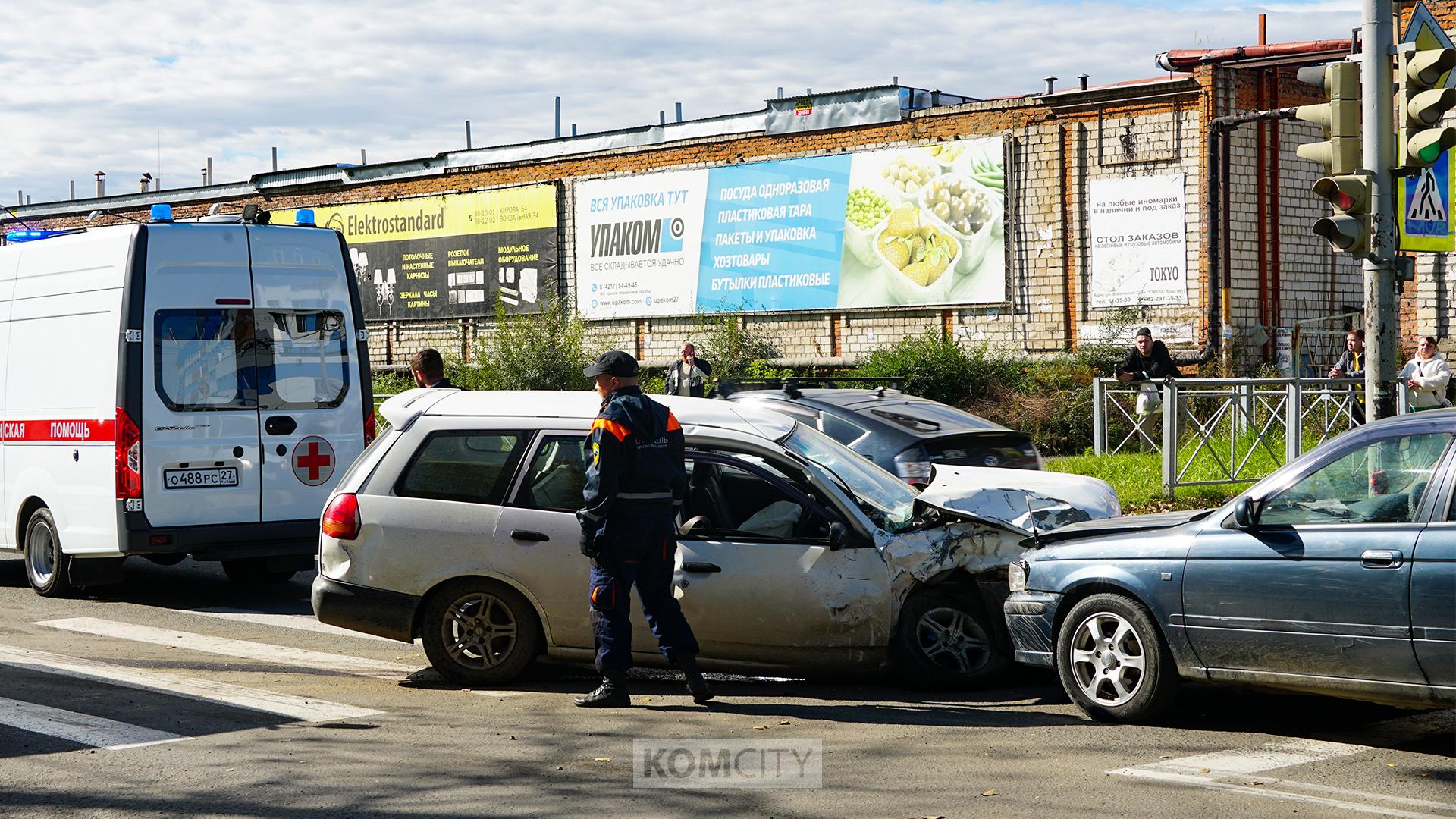 В столкновении на Котовского — Вокзальной виноват поворачивавший налево Ниссан АД