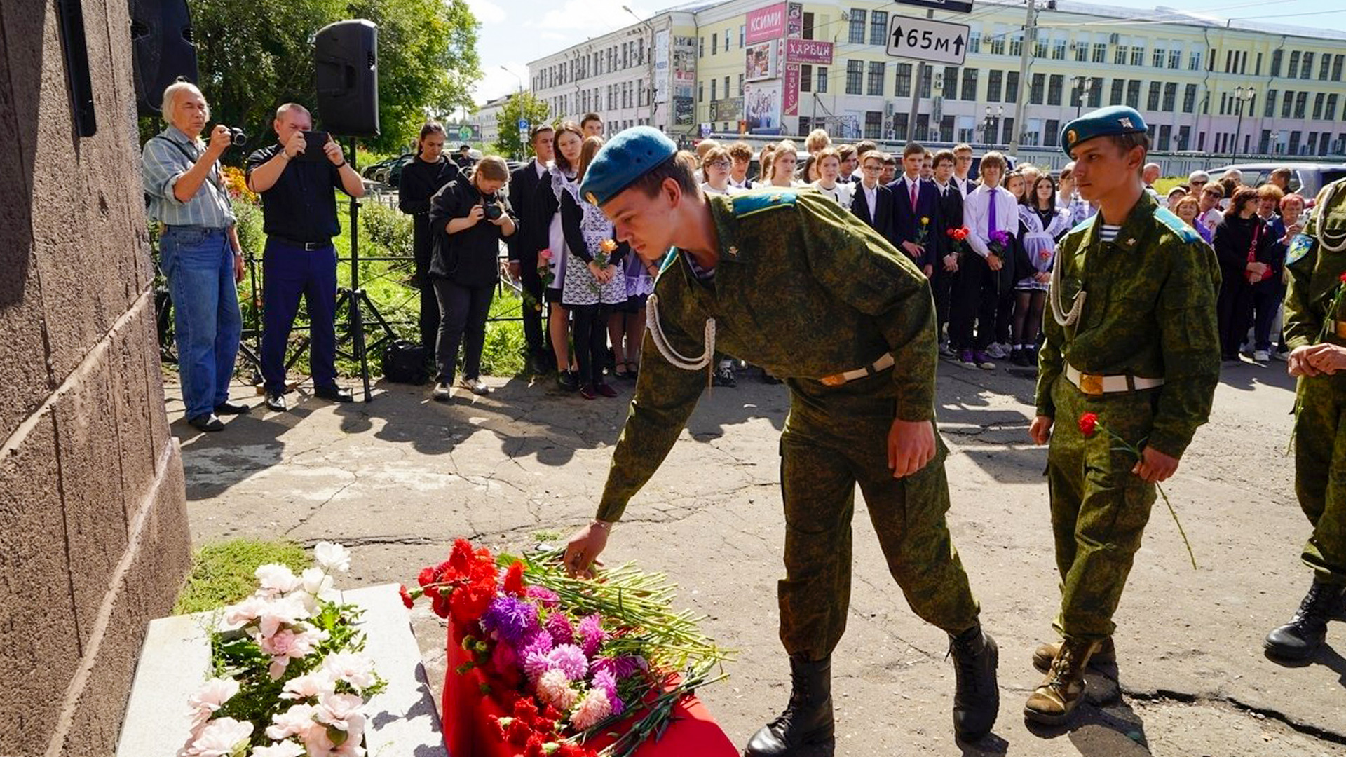Память Героя России Михаила Васянина почтили комсомольчане в День солидарности в борьбе с терроризмом