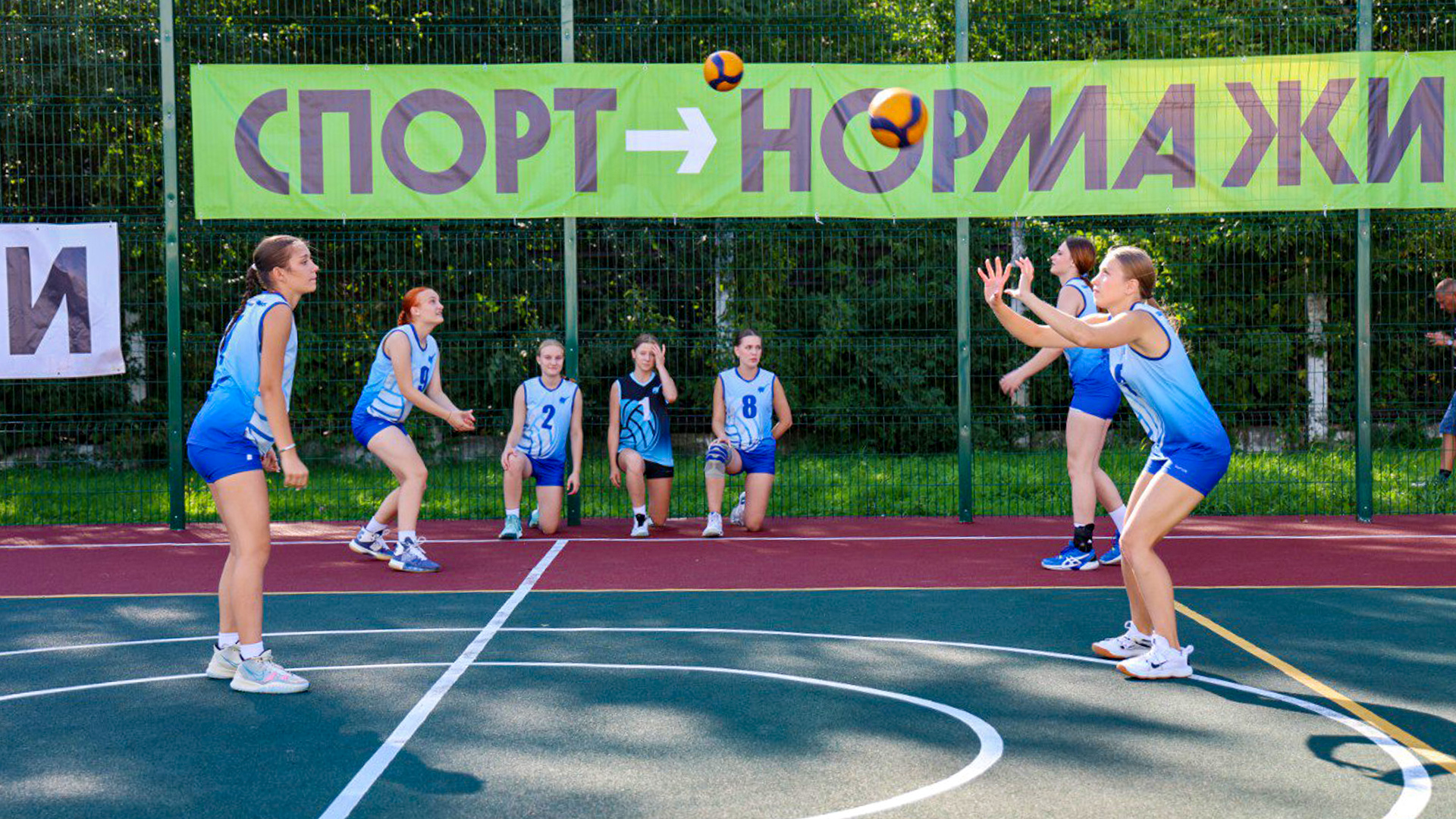 Новую спортплощадку открыли возле СК «Орлан»