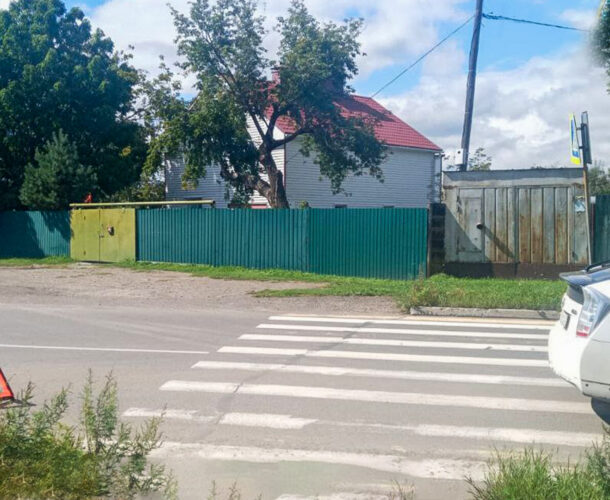 На Московском сбили пожилую женщину на «зебре»