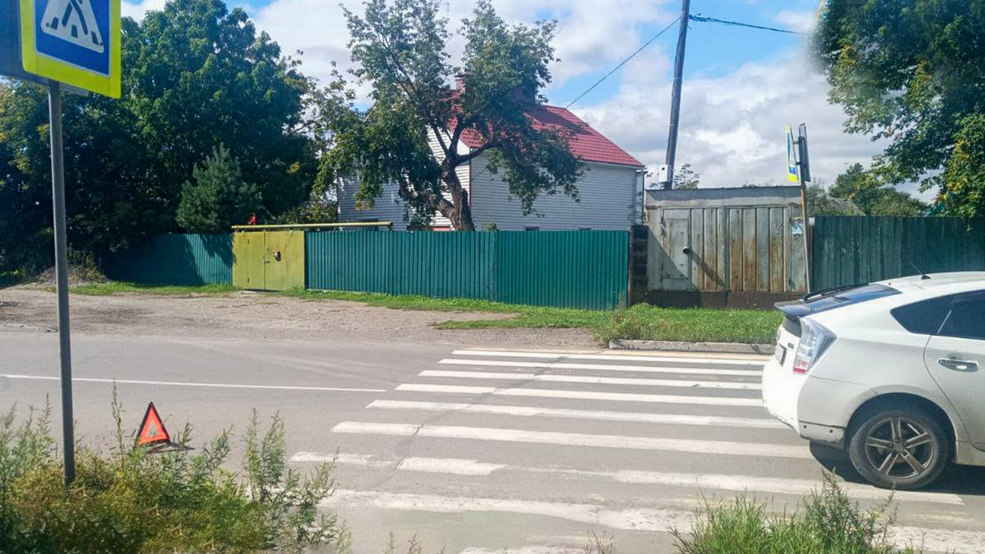 На Московском сбили пожилую женщину на «зебре»
