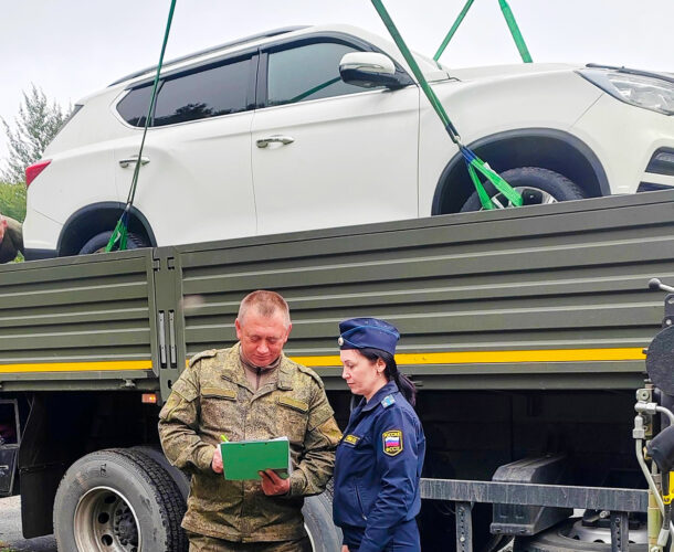 У любителя пьяной езды конфисковали машину и отправили её на СВО