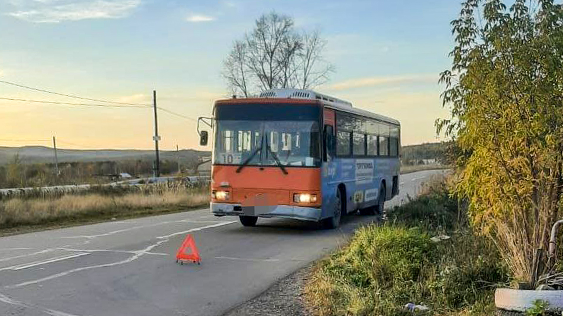 Подросток на мопеде спровоцировал ДТП с автобусом в Таёжке
