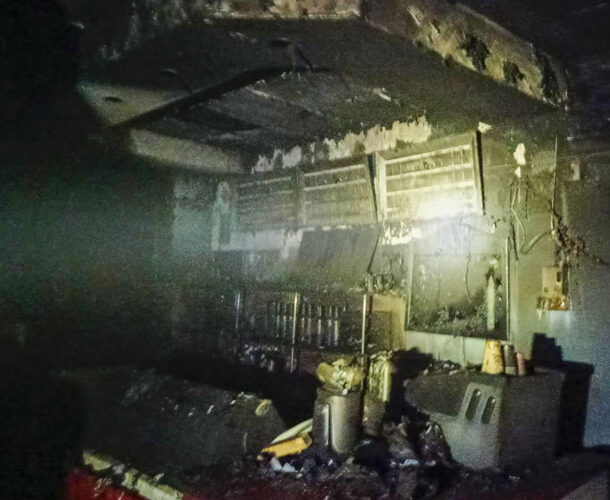 Стали известны подробности ночного пожара в «Красном»