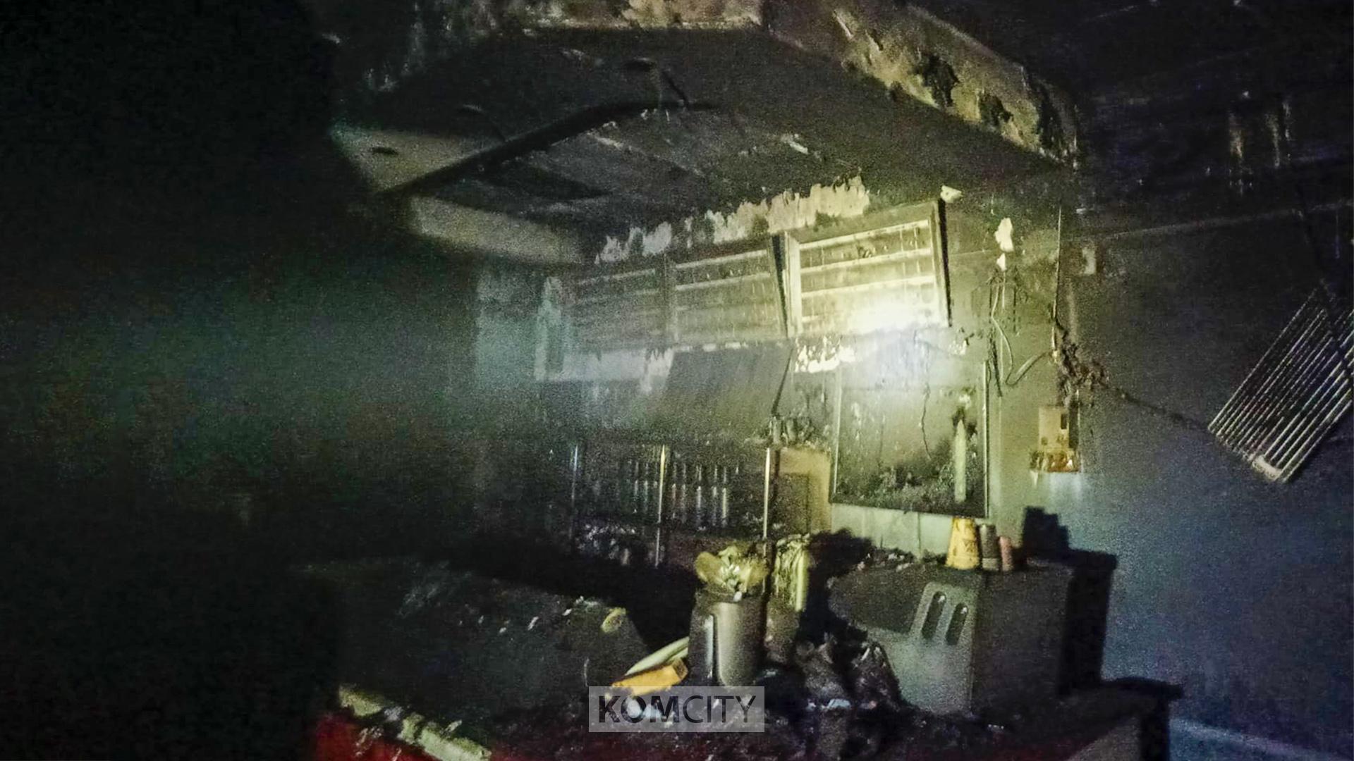 Стали известны подробности ночного пожара в «Красном»