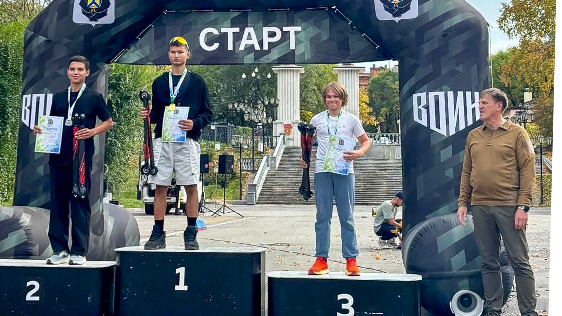 Спортсмен из Комсомольска стал призёром первенства края по лыжероллерам