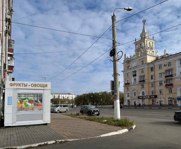 Единые формы, цвета и шрифты для киосков определили в Комсомольске