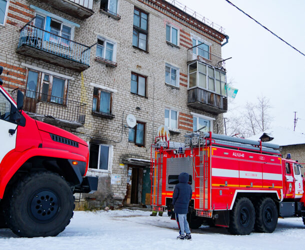 Два ребёнка пострадали в пожаре на «шестом участке»