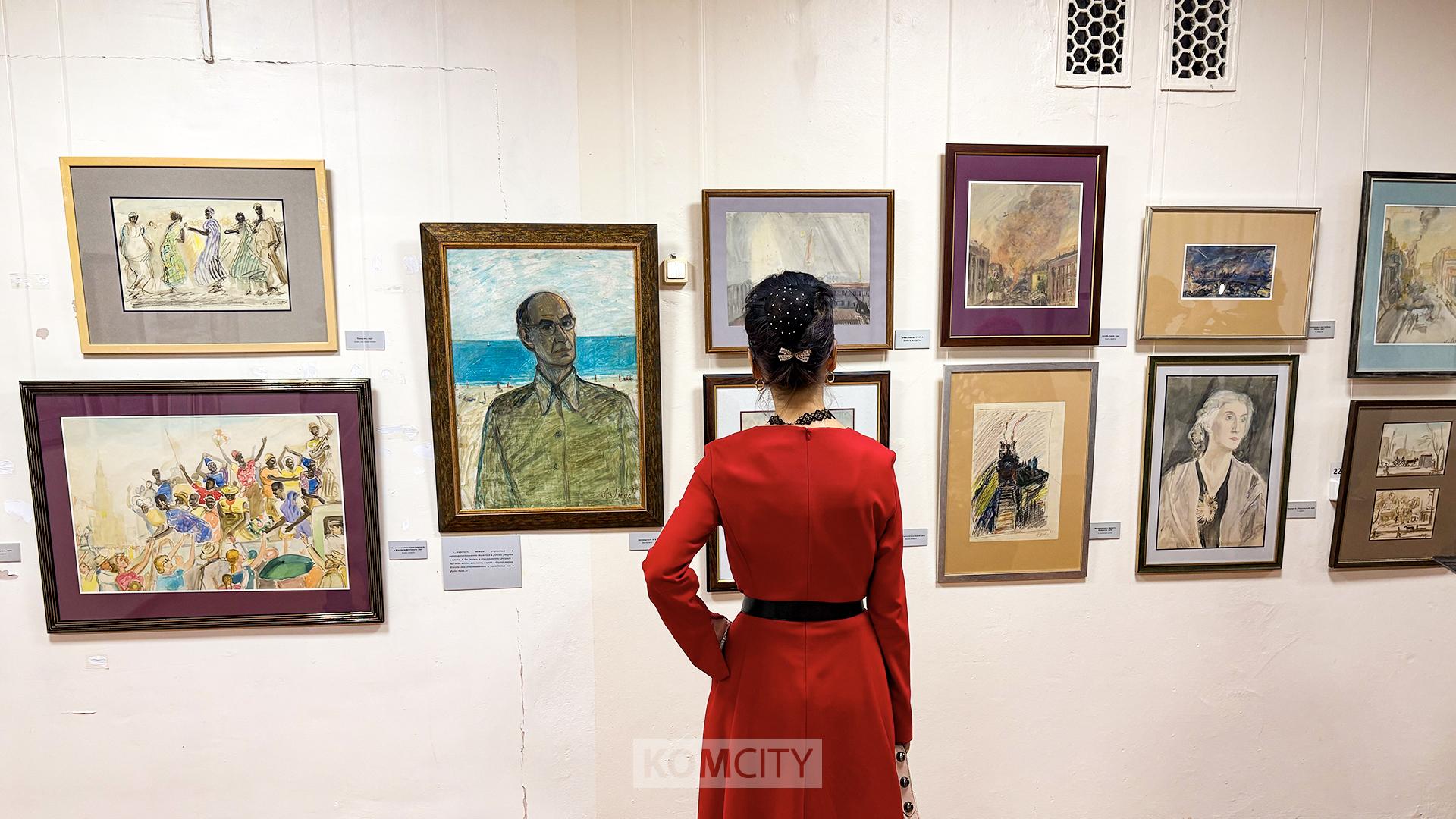 Сотню работ Александра Лабаса можно увидеть на новой выставке в Художественном музее