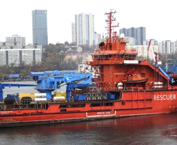 Начались испытания судна-спасателя «Керченский пролив», построенного на АСЗ