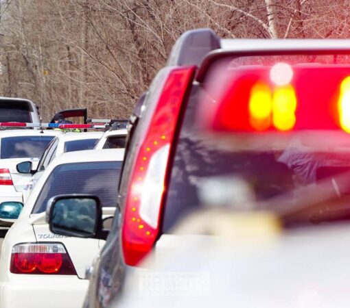 Пьяный угонщик угнал такси и устроил ДТП