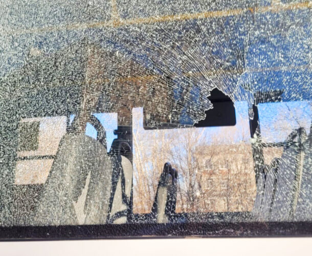 Войну автобусам объявили на Дзёмгах — пострадали уже три автобуса разных перевозчиков