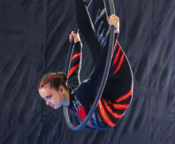 Спортсменки школы «Polet» отличились на дальневосточных соревнованиях по воздушной гимнастике