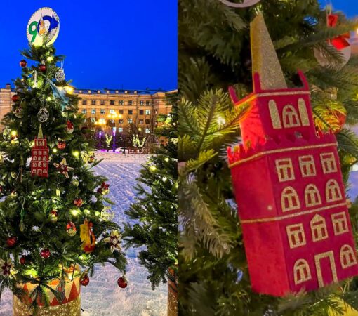 Ёлка с игрушками из Комсомольска украсит новогоднюю площадь в Хабаровске