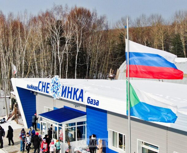 На «Снежинке» заработал лыжный прокат