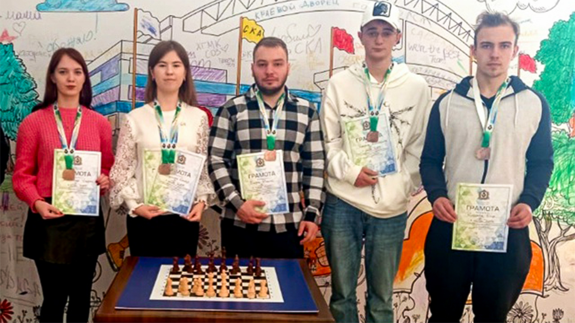 Команда шахматистов КнАГУ заняла третье место на региональных студенческих соревнованиях