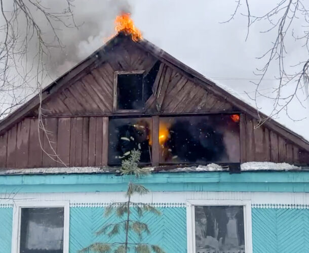 В пожаре на Гаражной погибли кошка и собака, также сгорело две машины