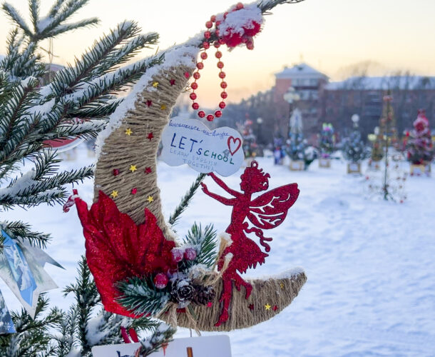 Ёлочки АСЗ, птицефабрики и школы иностранных языков стали победителями городского конкурса «Ёлки-Иголки»