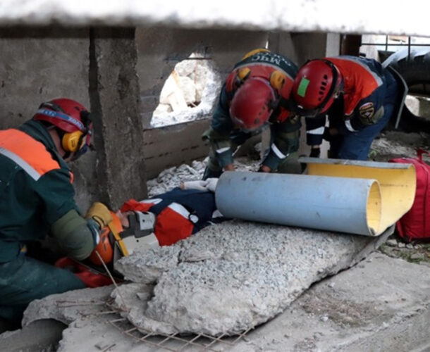 Комсомольские спасатели заняли третье место на региональном конкурсе профмастерства