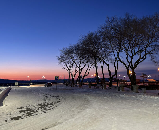 На Набережной до середины апреля перекроют движение 