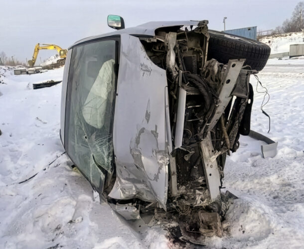 На «площадке» пьяная автомобилистка чуть не замёрзла после вылета с трассы