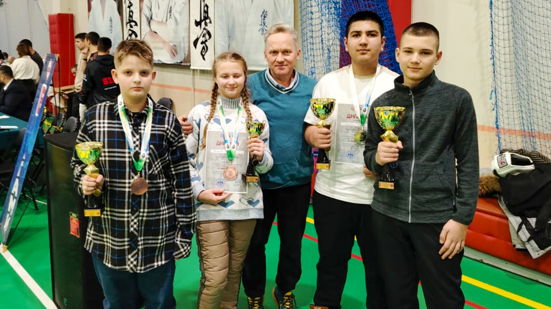 Комсомольчане отличились на первенстве Хабаровского района по киокусинкай