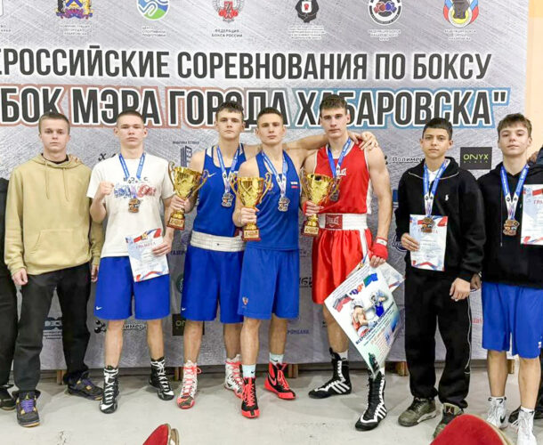 Три «серебра» и три «бронзы» выиграли комсомольчане на соревнованиях по боксу в Хабаровске