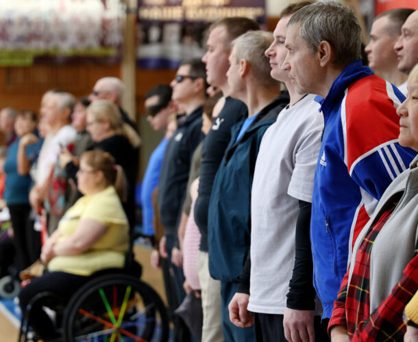 Комсомольские инвалиды приняли участие в фестивале «Будь на спорте!»