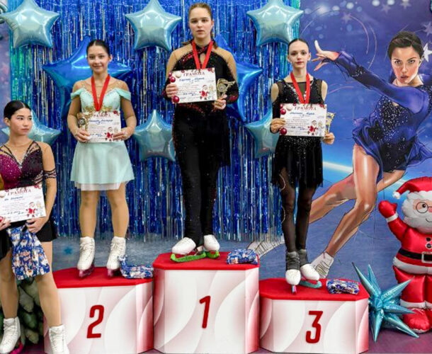 Комсомольчанки стали призёрами хабаровских соревнований по фигурному катанию